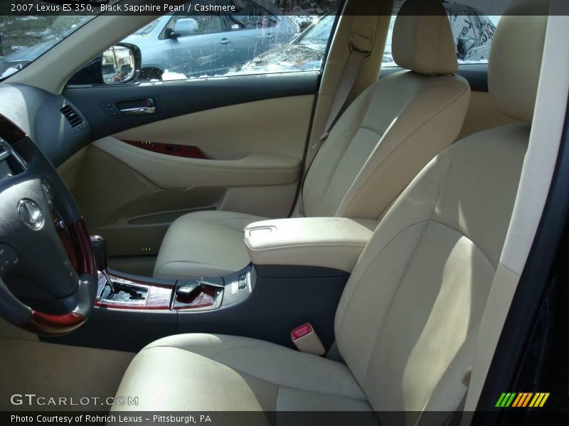 Black Sapphire Pearl / Cashmere 2007 Lexus ES 350