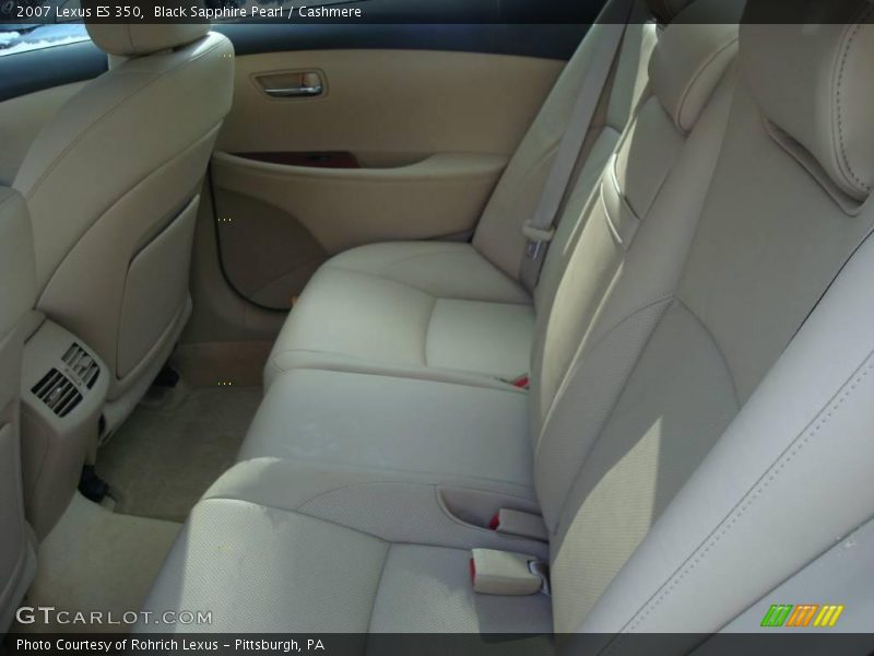 Black Sapphire Pearl / Cashmere 2007 Lexus ES 350