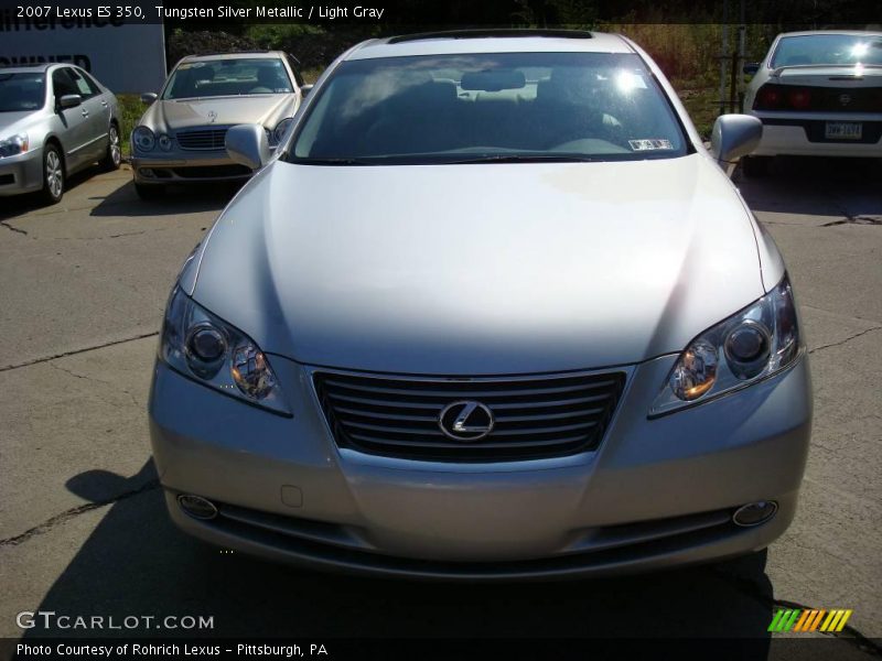 Tungsten Silver Metallic / Light Gray 2007 Lexus ES 350