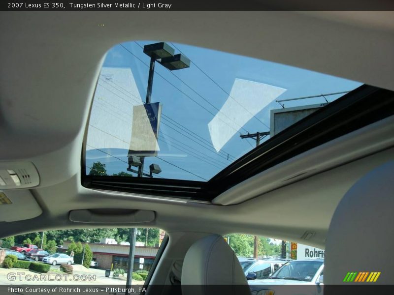 Tungsten Silver Metallic / Light Gray 2007 Lexus ES 350