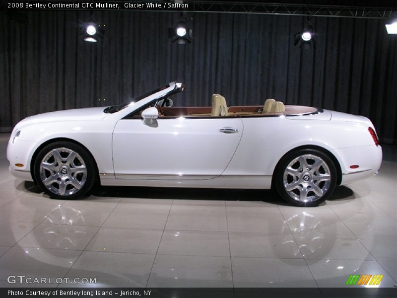 Glacier White / Saffron 2008 Bentley Continental GTC Mulliner