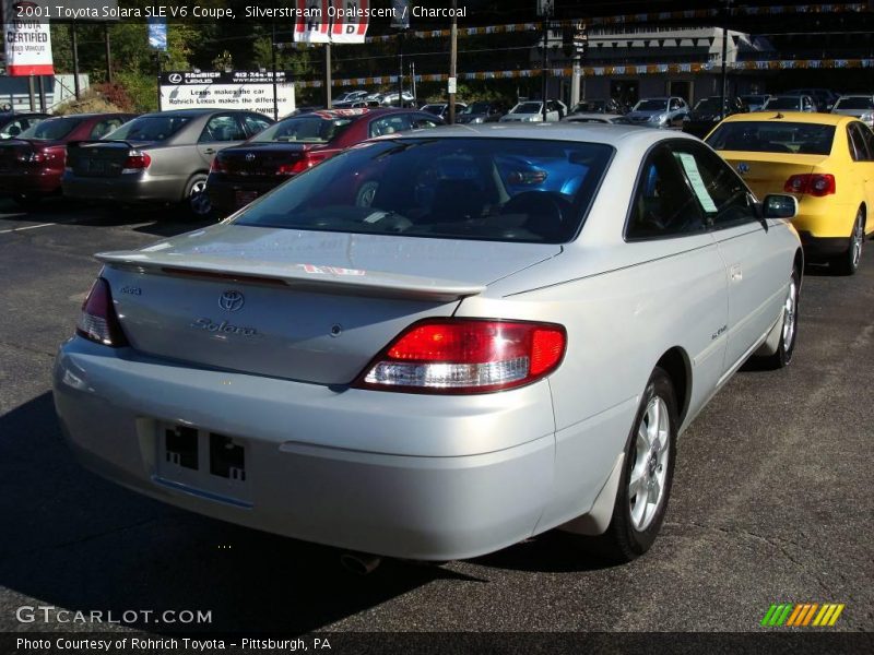 Silverstream Opalescent / Charcoal 2001 Toyota Solara SLE V6 Coupe