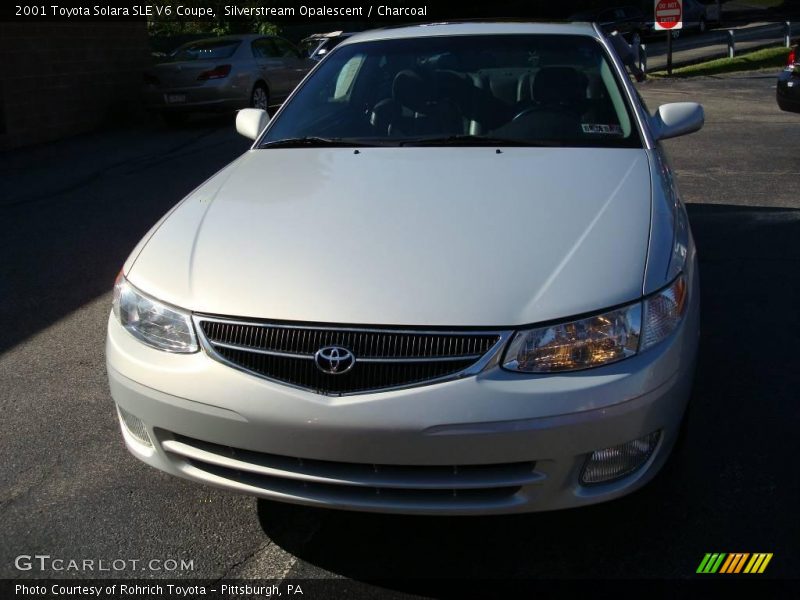 Silverstream Opalescent / Charcoal 2001 Toyota Solara SLE V6 Coupe