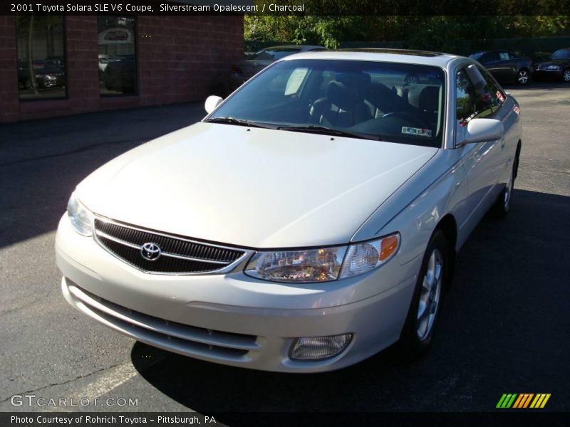 Silverstream Opalescent / Charcoal 2001 Toyota Solara SLE V6 Coupe