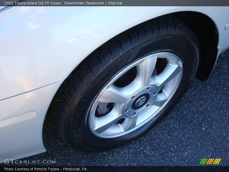 Silverstream Opalescent / Charcoal 2001 Toyota Solara SLE V6 Coupe