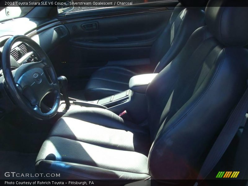 Silverstream Opalescent / Charcoal 2001 Toyota Solara SLE V6 Coupe