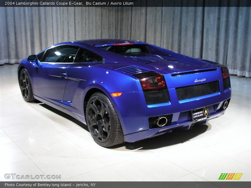 Blu Caelum / Avorio Lilium 2004 Lamborghini Gallardo Coupe E-Gear