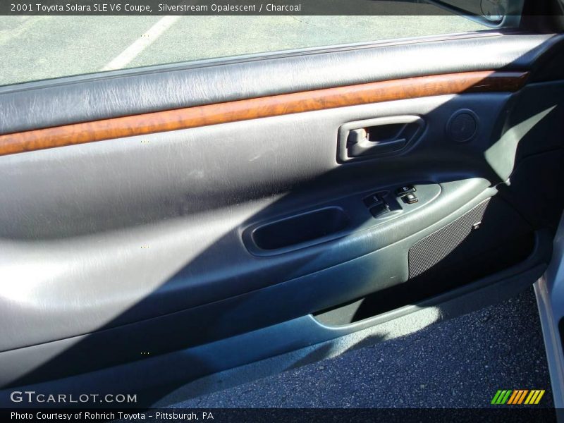 Silverstream Opalescent / Charcoal 2001 Toyota Solara SLE V6 Coupe