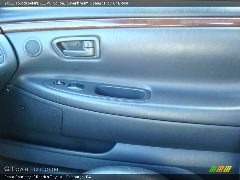 Silverstream Opalescent / Charcoal 2001 Toyota Solara SLE V6 Coupe