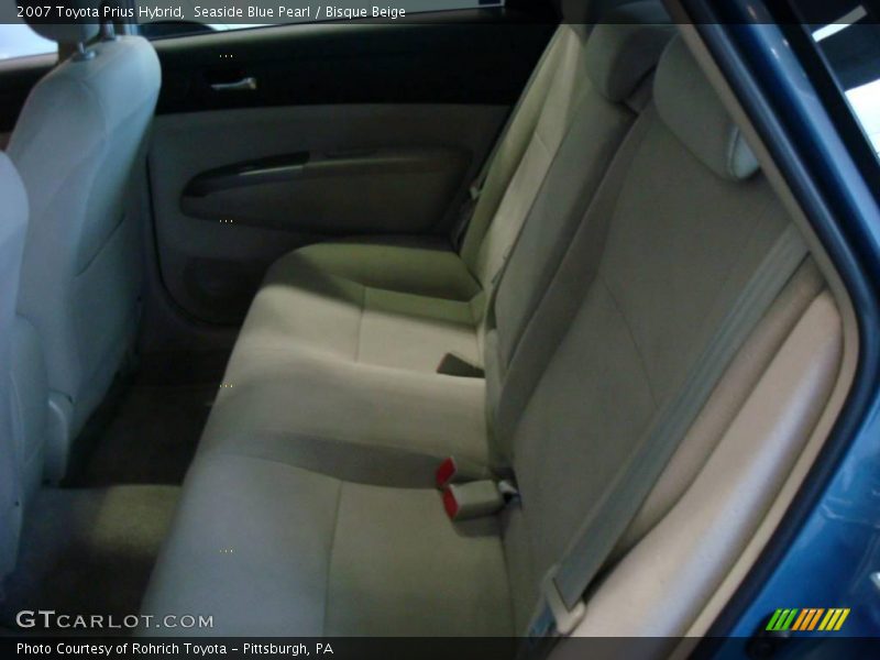 Seaside Blue Pearl / Bisque Beige 2007 Toyota Prius Hybrid