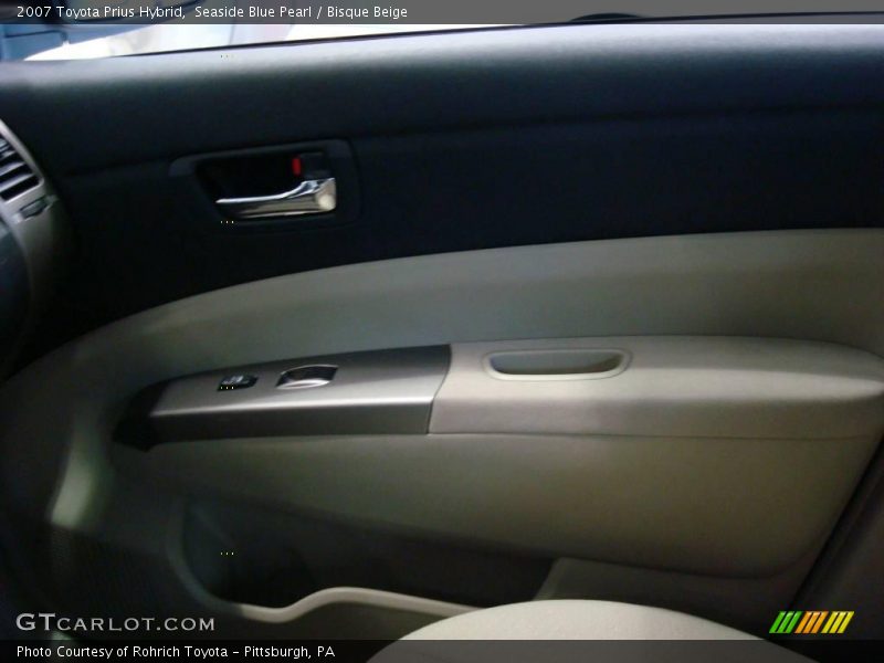 Seaside Blue Pearl / Bisque Beige 2007 Toyota Prius Hybrid