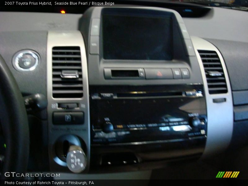 Seaside Blue Pearl / Bisque Beige 2007 Toyota Prius Hybrid