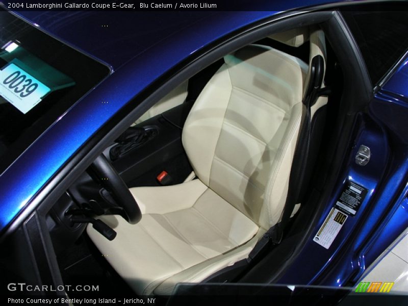 Blu Caelum / Avorio Lilium 2004 Lamborghini Gallardo Coupe E-Gear