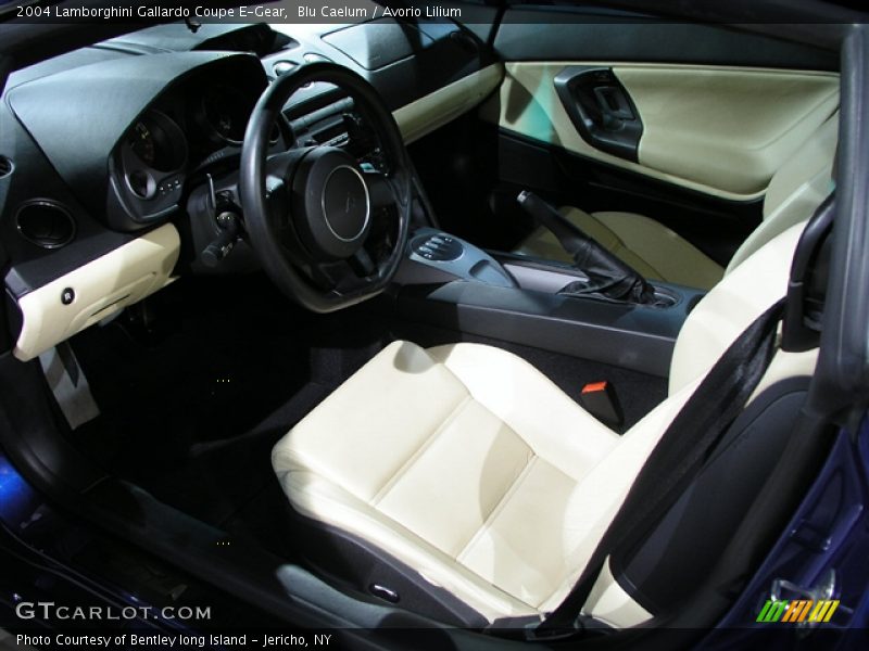 Blu Caelum / Avorio Lilium 2004 Lamborghini Gallardo Coupe E-Gear