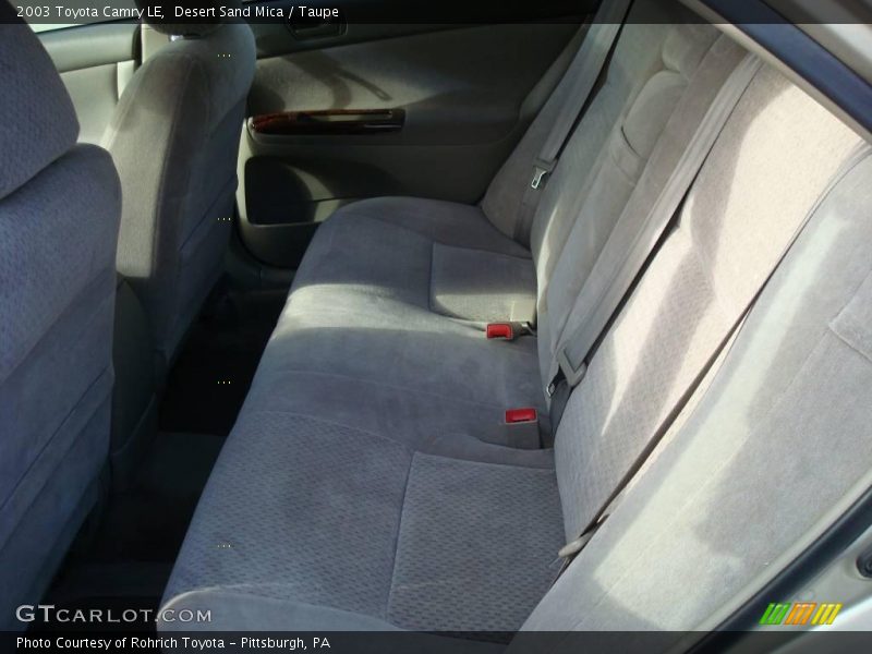 Desert Sand Mica / Taupe 2003 Toyota Camry LE