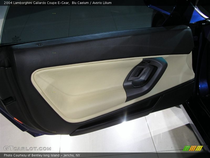 Blu Caelum / Avorio Lilium 2004 Lamborghini Gallardo Coupe E-Gear