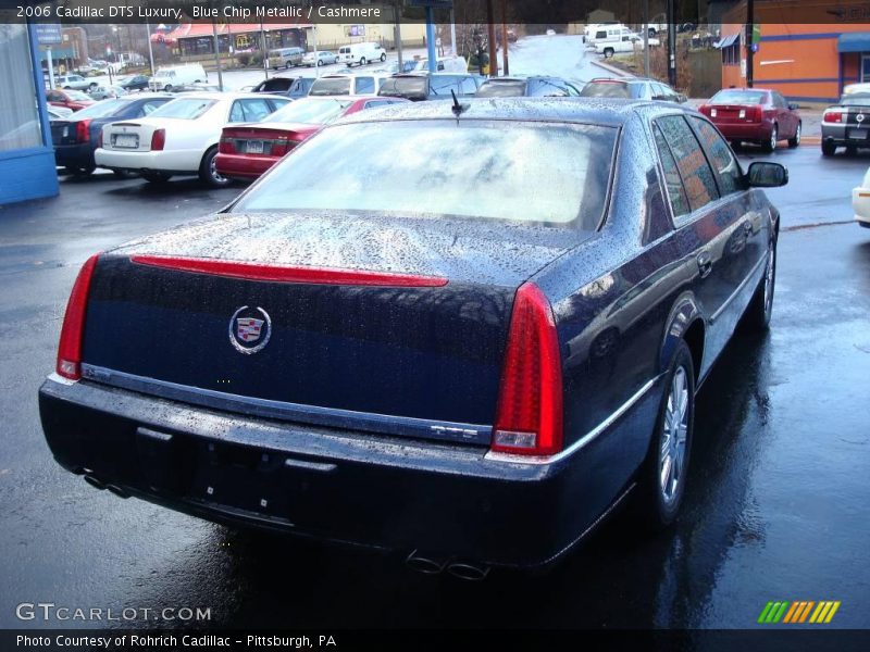 Blue Chip Metallic / Cashmere 2006 Cadillac DTS Luxury