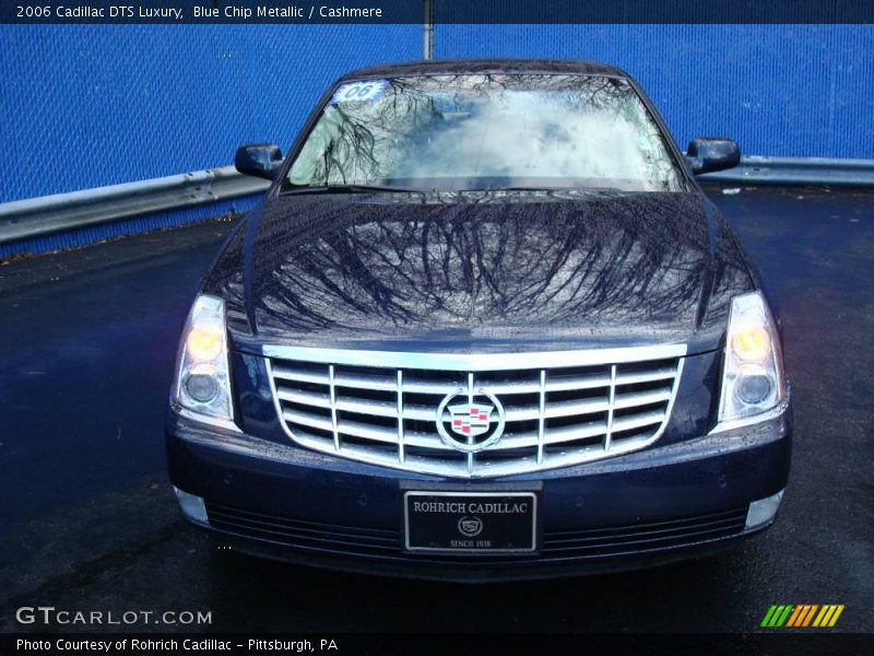 Blue Chip Metallic / Cashmere 2006 Cadillac DTS Luxury