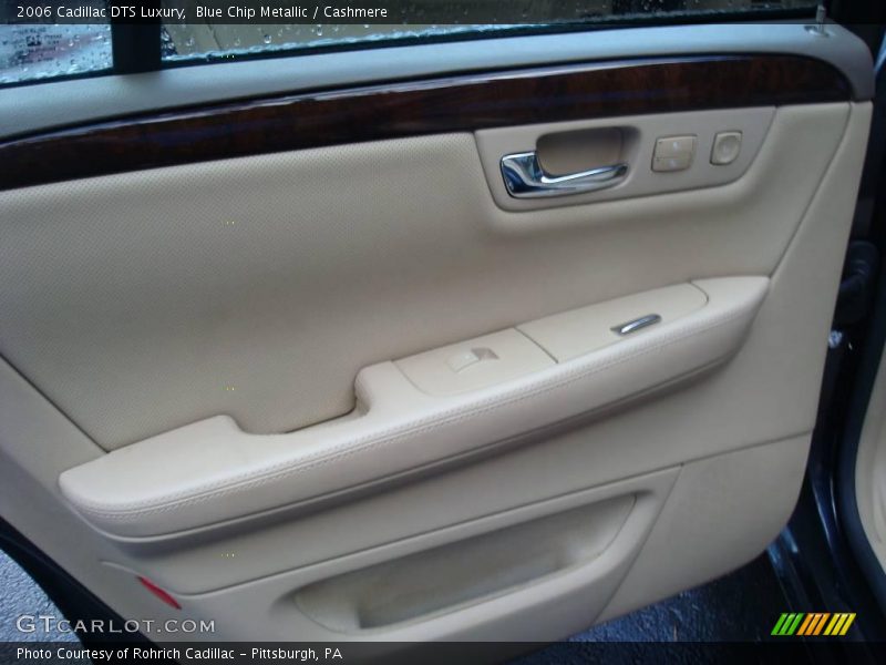 Blue Chip Metallic / Cashmere 2006 Cadillac DTS Luxury