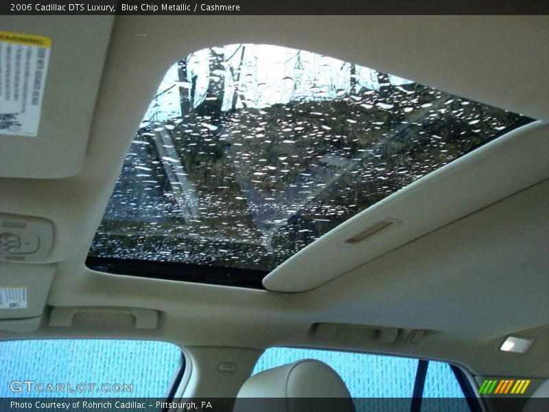 Blue Chip Metallic / Cashmere 2006 Cadillac DTS Luxury