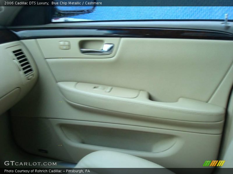 Blue Chip Metallic / Cashmere 2006 Cadillac DTS Luxury