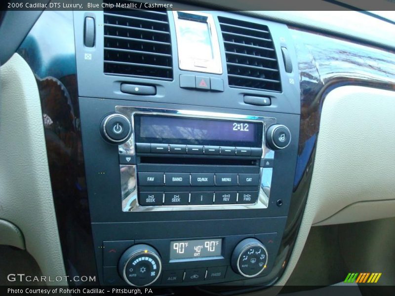 Blue Chip Metallic / Cashmere 2006 Cadillac DTS Luxury