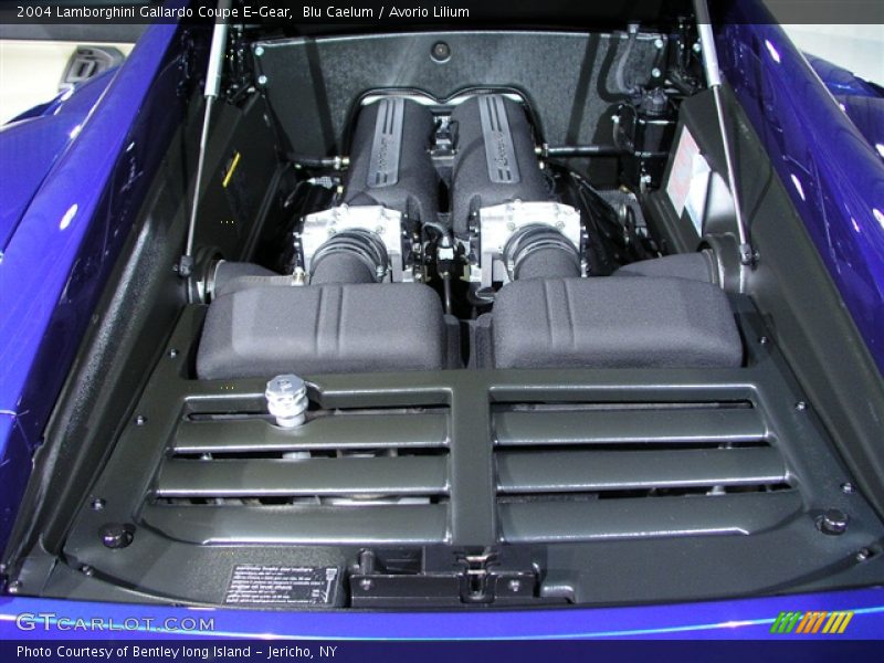 Blu Caelum / Avorio Lilium 2004 Lamborghini Gallardo Coupe E-Gear