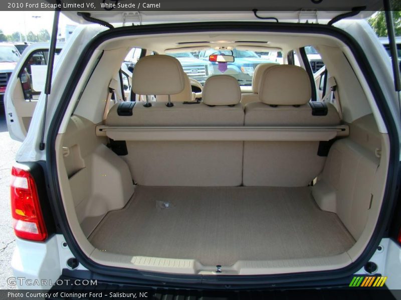 White Suede / Camel 2010 Ford Escape Limited V6