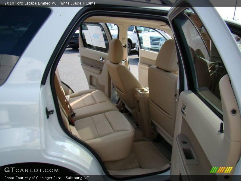 White Suede / Camel 2010 Ford Escape Limited V6