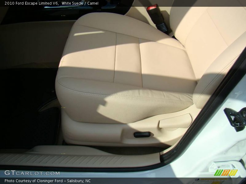White Suede / Camel 2010 Ford Escape Limited V6