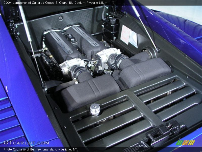 Blu Caelum / Avorio Lilium 2004 Lamborghini Gallardo Coupe E-Gear