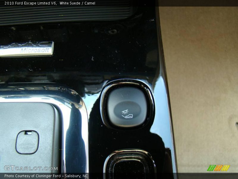 White Suede / Camel 2010 Ford Escape Limited V6