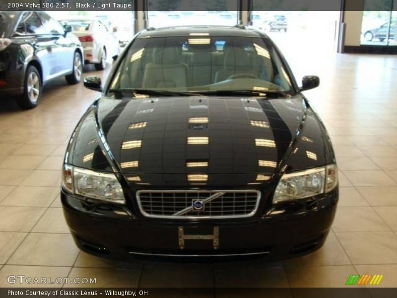Black / Light Taupe 2004 Volvo S80 2.5T