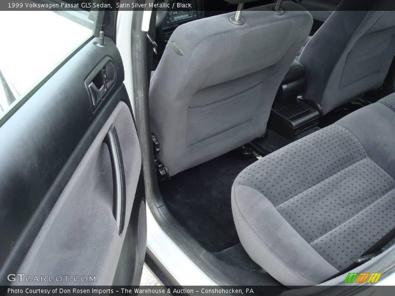 Satin Silver Metallic / Black 1999 Volkswagen Passat GLS Sedan