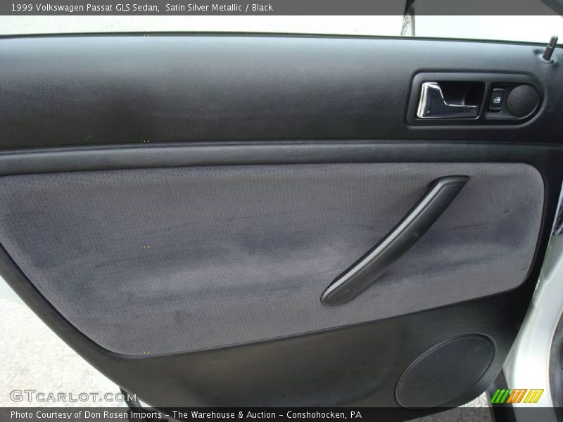 Satin Silver Metallic / Black 1999 Volkswagen Passat GLS Sedan
