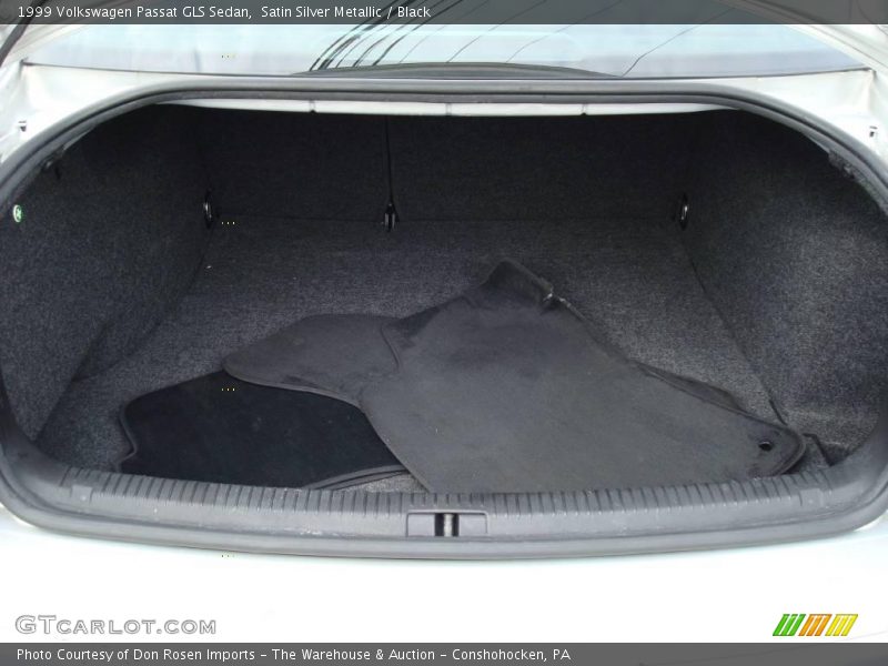Satin Silver Metallic / Black 1999 Volkswagen Passat GLS Sedan