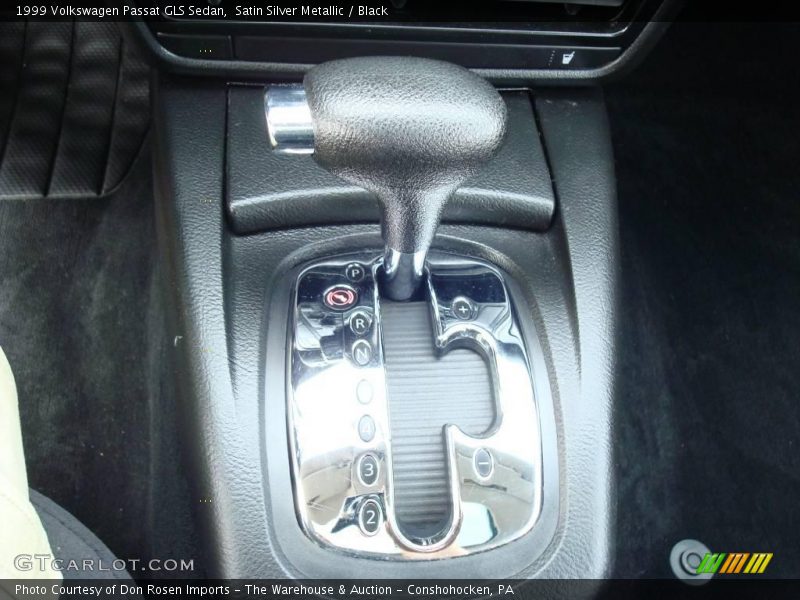 Satin Silver Metallic / Black 1999 Volkswagen Passat GLS Sedan