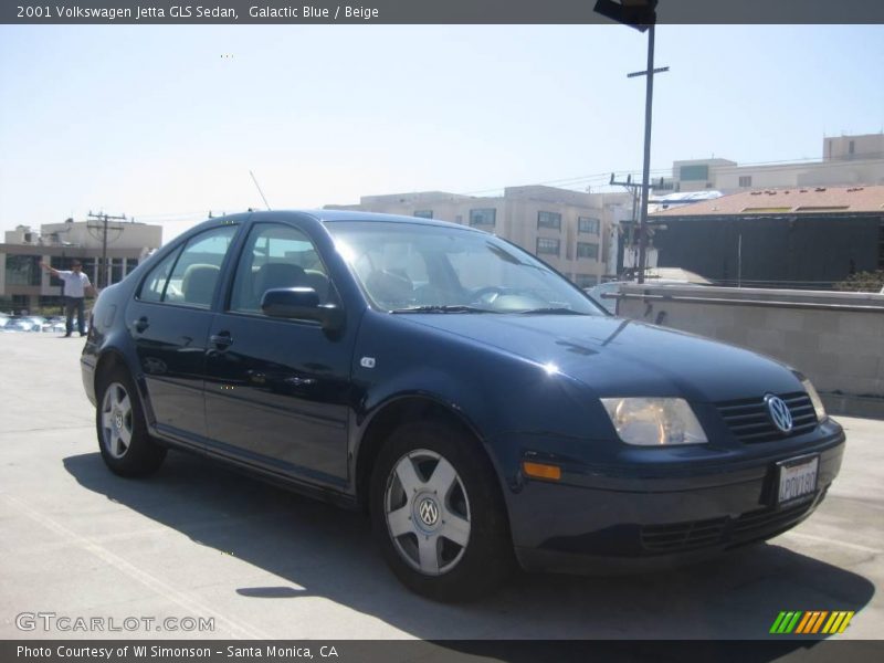 Galactic Blue / Beige 2001 Volkswagen Jetta GLS Sedan