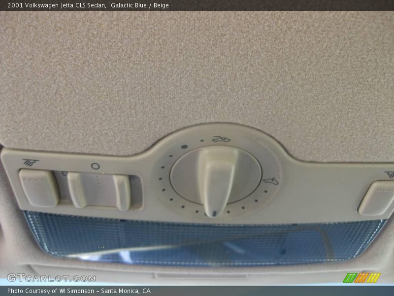 Galactic Blue / Beige 2001 Volkswagen Jetta GLS Sedan