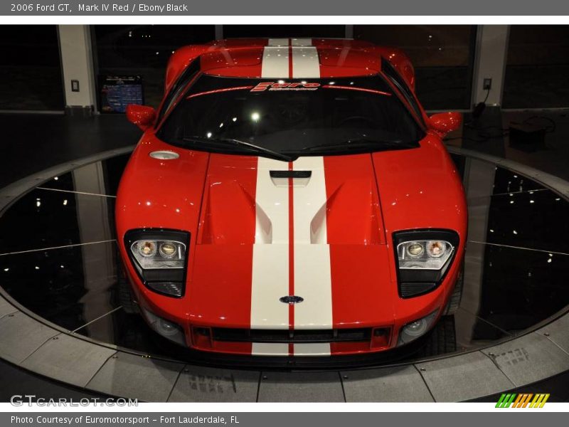 Mark IV Red / Ebony Black 2006 Ford GT