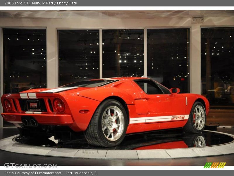 Mark IV Red / Ebony Black 2006 Ford GT