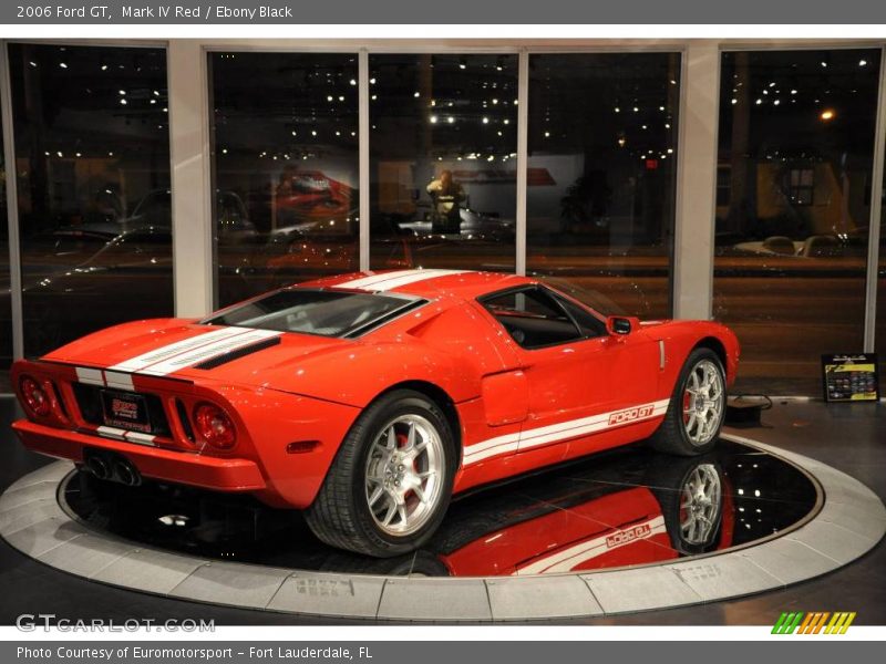 Mark IV Red / Ebony Black 2006 Ford GT