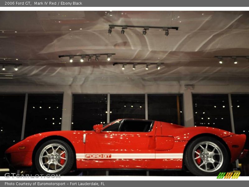 Mark IV Red / Ebony Black 2006 Ford GT