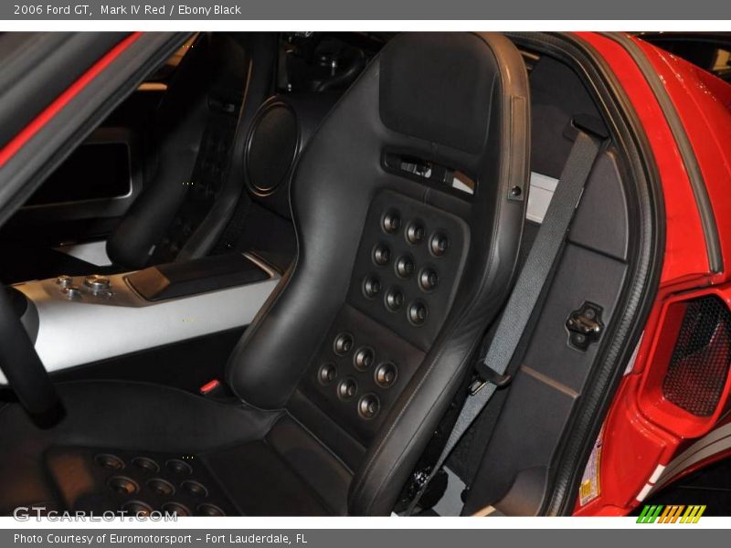 Mark IV Red / Ebony Black 2006 Ford GT