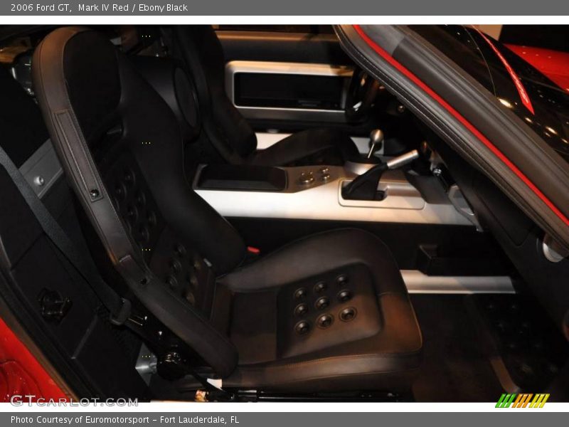 Mark IV Red / Ebony Black 2006 Ford GT