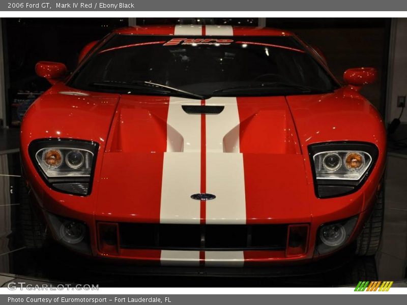 Mark IV Red / Ebony Black 2006 Ford GT