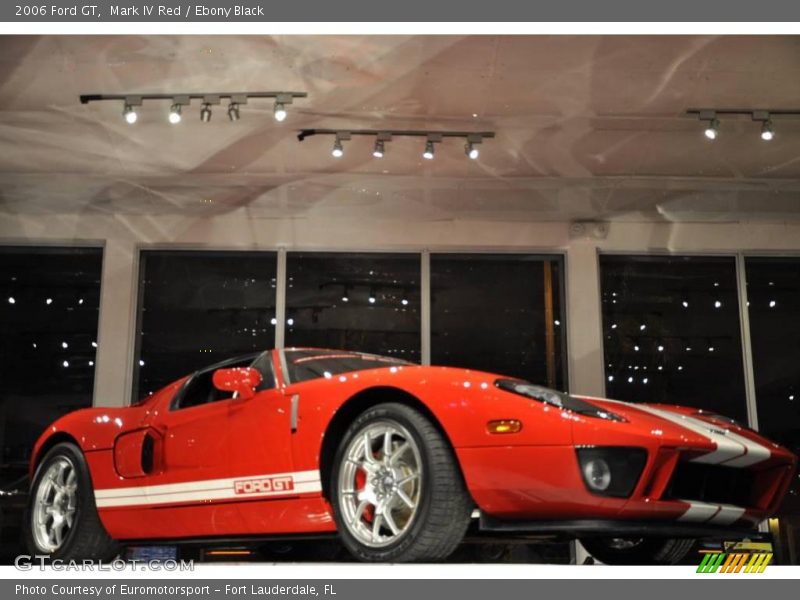 Mark IV Red / Ebony Black 2006 Ford GT