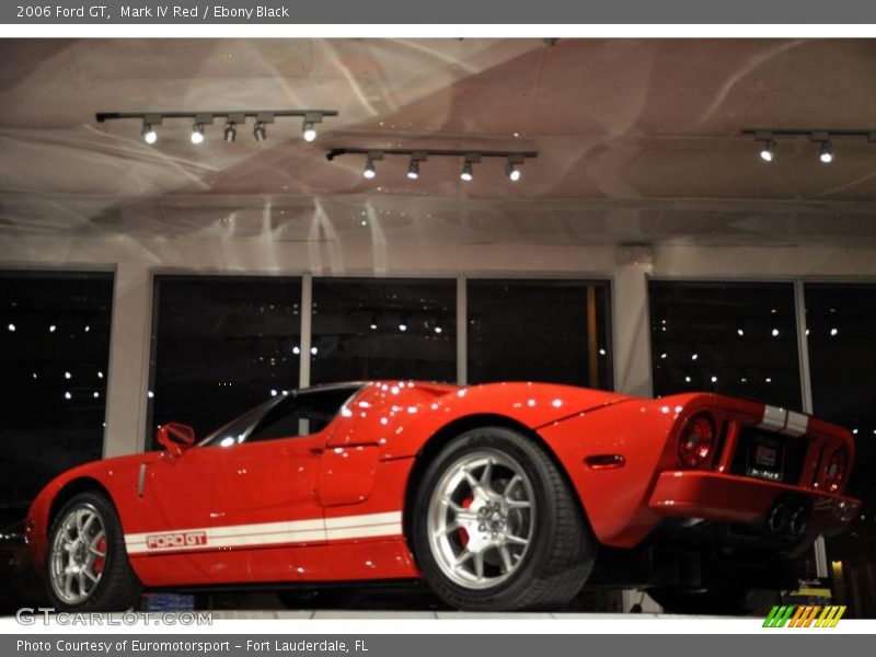 Mark IV Red / Ebony Black 2006 Ford GT