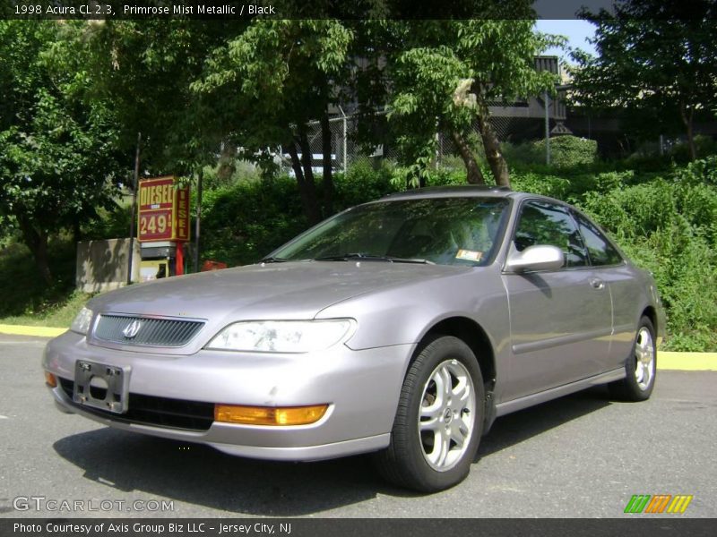 Primrose Mist Metallic / Black 1998 Acura CL 2.3