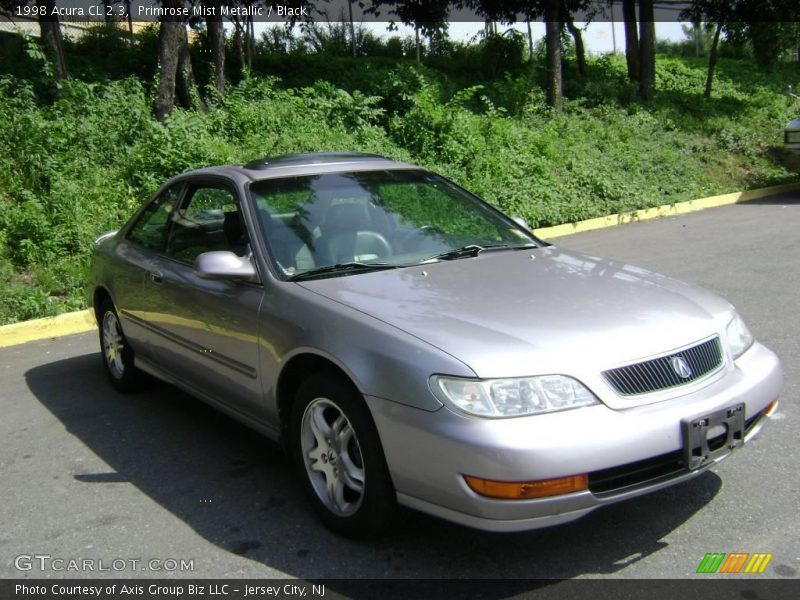 Primrose Mist Metallic / Black 1998 Acura CL 2.3